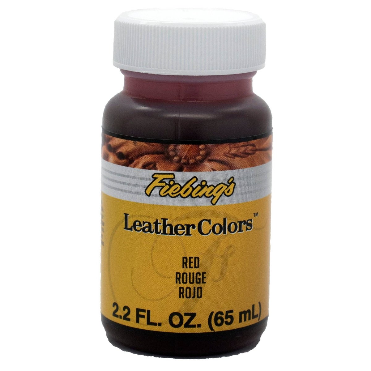 Realeather - Fiebings Leather Dye 2 oz Bottle - Red / 2 oz. - The Merri Artist - merriartist.com