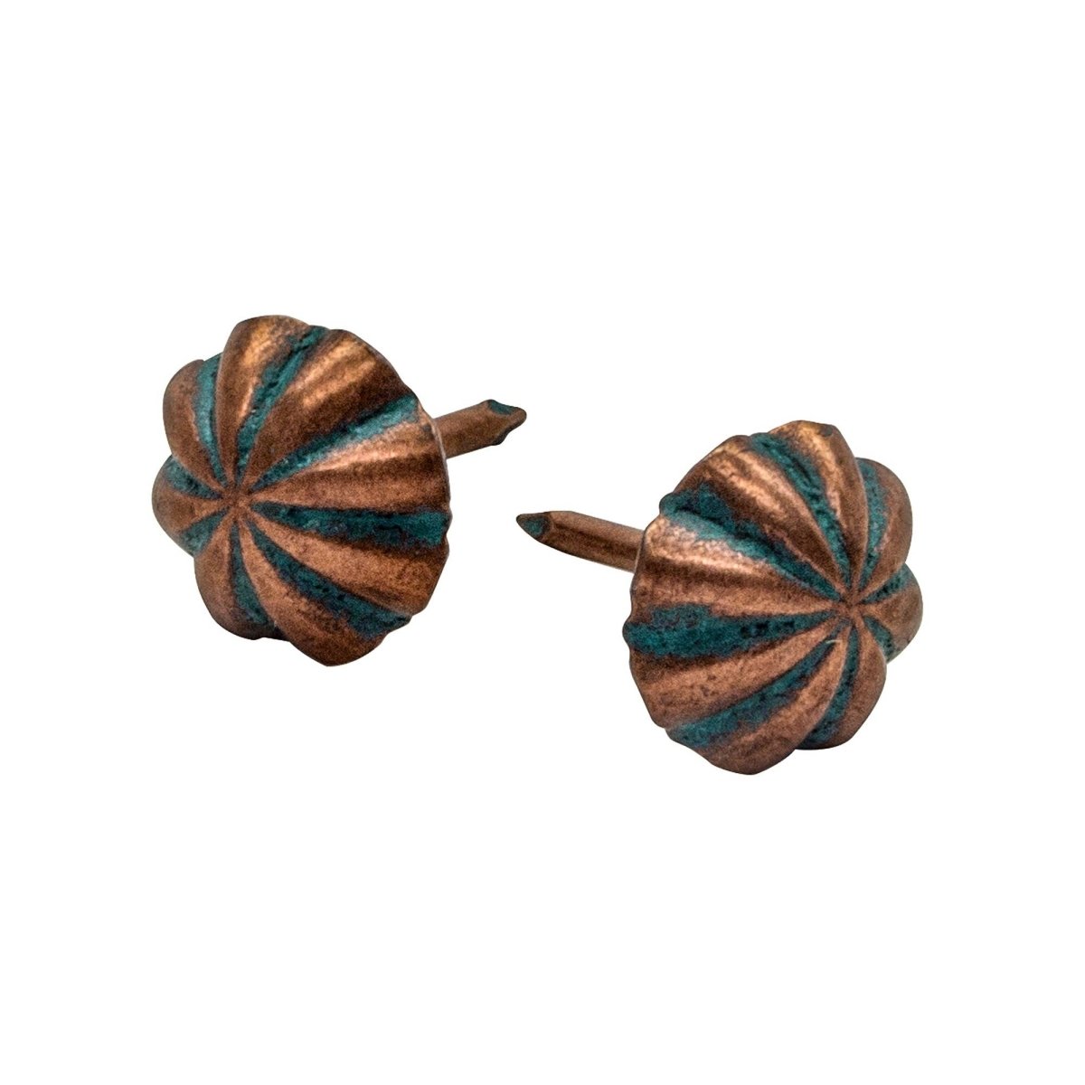 Realeather - Furniture Tacks, 48pk - Copper Patina - The Merri Artist - merriartist.com