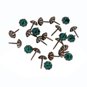 Realeather - Furniture Tacks, 48pk - Copper Patina - The Merri Artist - merriartist.com