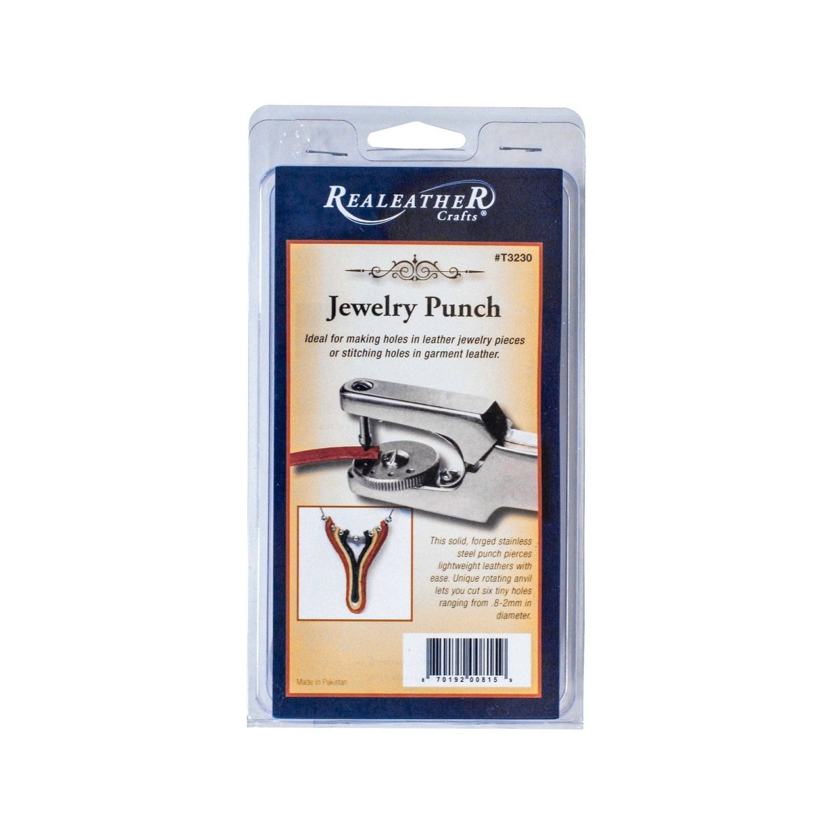 Realeather - Jewelry Punch - The Merri Artist - merriartist.com