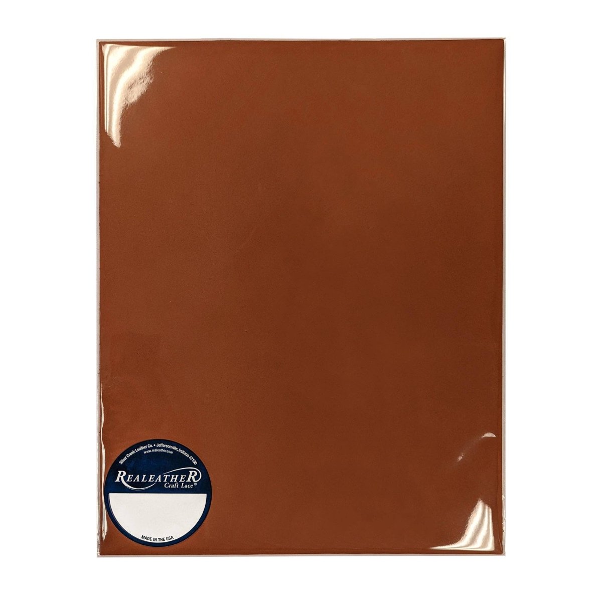 Realeather - Leather, 11" x 14" Trim - Terracotta - The Merri Artist - merriartist.com