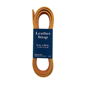 Realeather - Leather Strap, 3/4" x 48" - Chieftan - The Merri Artist - merriartist.com