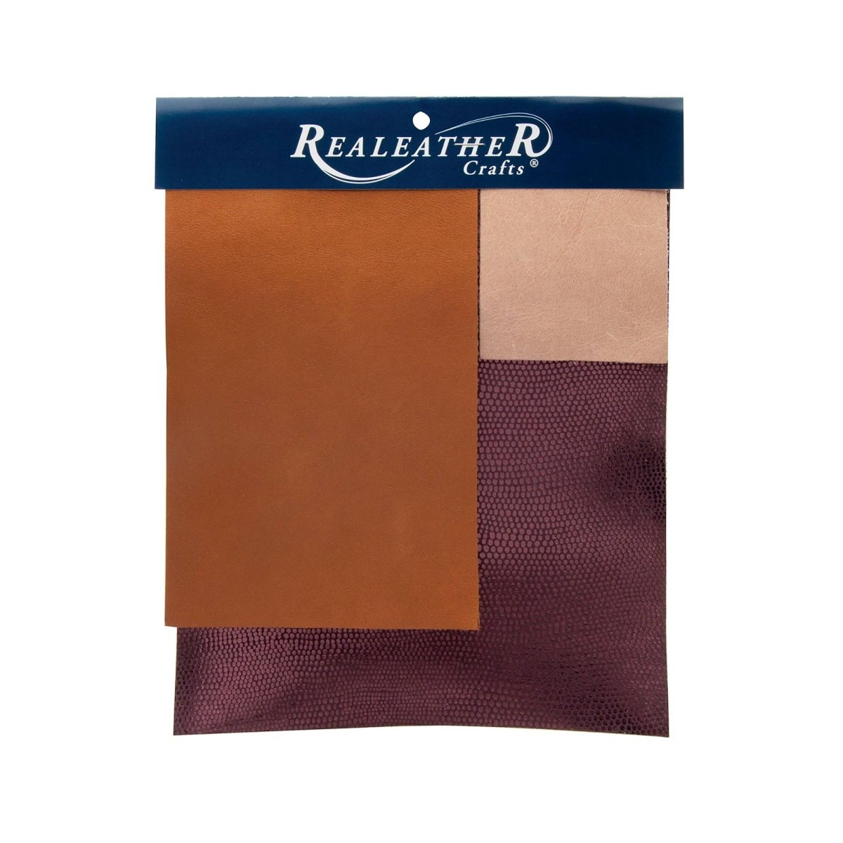 Realeather - Leather Trim Pack: 9" x 3" - Assorted / 8.5" x 11" - The Merri Artist - merriartist.com