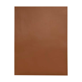 Realeather - Leather Trim Piece, 8.5" x 11", Bomber - Bomber Brown - The Merri Artist - merriartist.com
