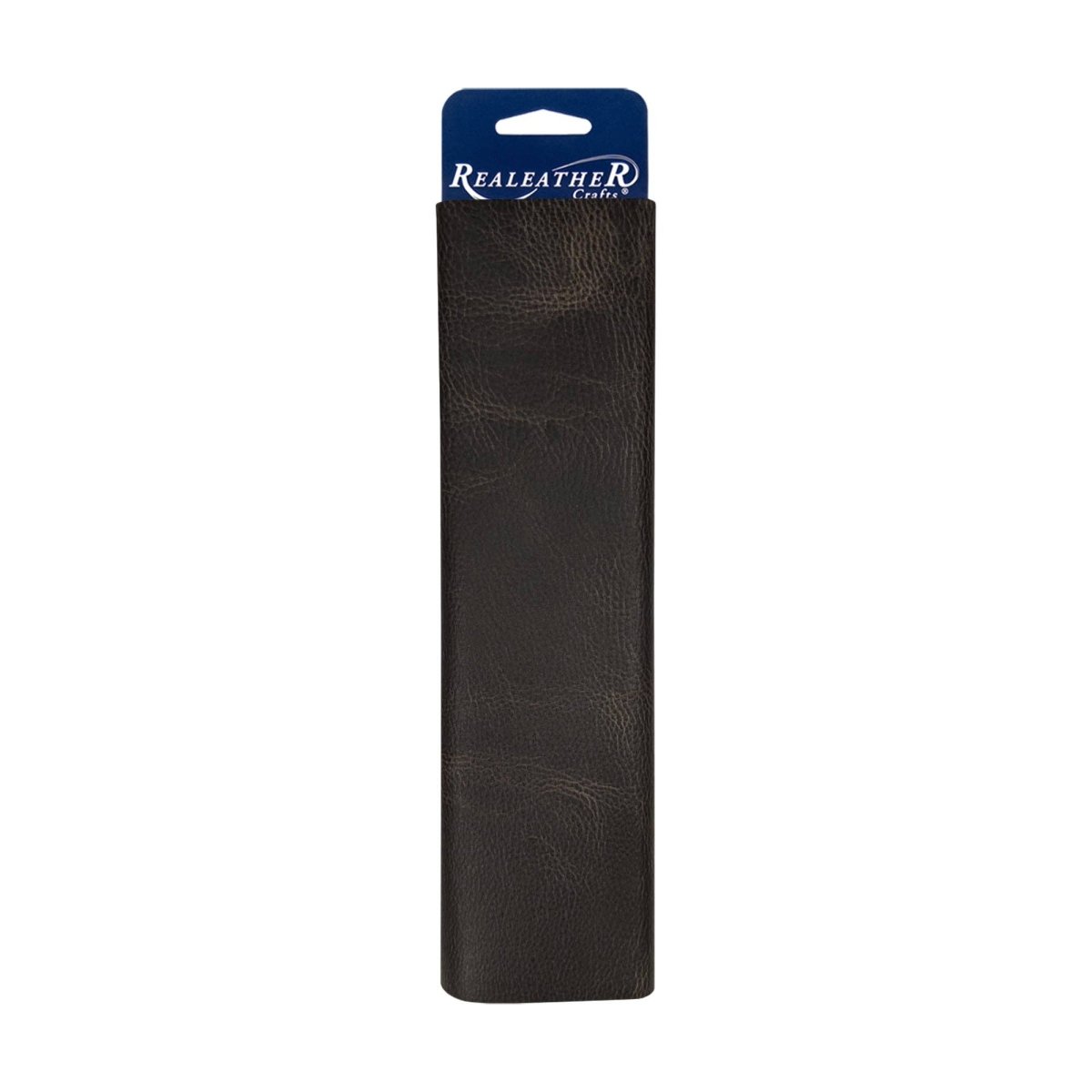 Realeather - Leather Trim Piece, 8.5" x 11", Bomber - Grizzly Black - The Merri Artist - merriartist.com