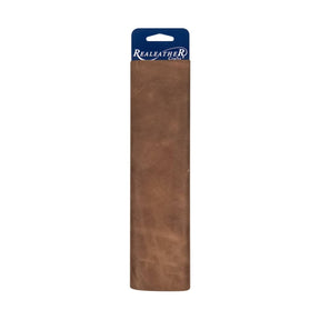 Realeather - Leather Trim Piece, 8.5" x 11", Bomber - Grizzly Black - The Merri Artist - merriartist.com