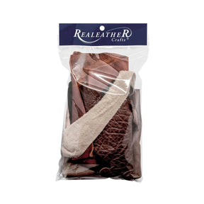Realeather - Premium Leather Scrap - 1 lb. - The Merri Artist - merriartist.com