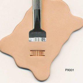 Realeather - PX001 - Basketweave Stamping Tool - The Merri Artist - merriartist.com