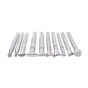 Realeather - Sheridan Style Stamping Tool Set II - Set of 10 - The Merri Artist - merriartist.com