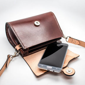 Realeather - Silver Edition, Derby Shoulder Bag Kit - Natural - The Merri Artist - merriartist.com