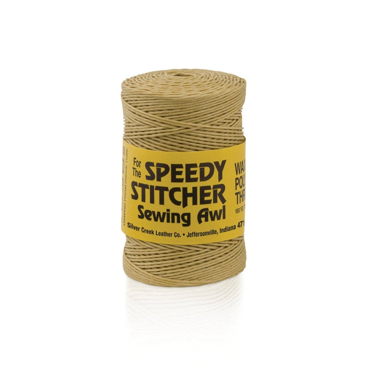 Realeather - Speedy Stitcher Thread, 180 yds Tube - Natural / Course - The Merri Artist - merriartist.com