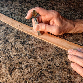 Realeather - Veg - Tan Belt Blank - Natural - The Merri Artist - merriartist.com