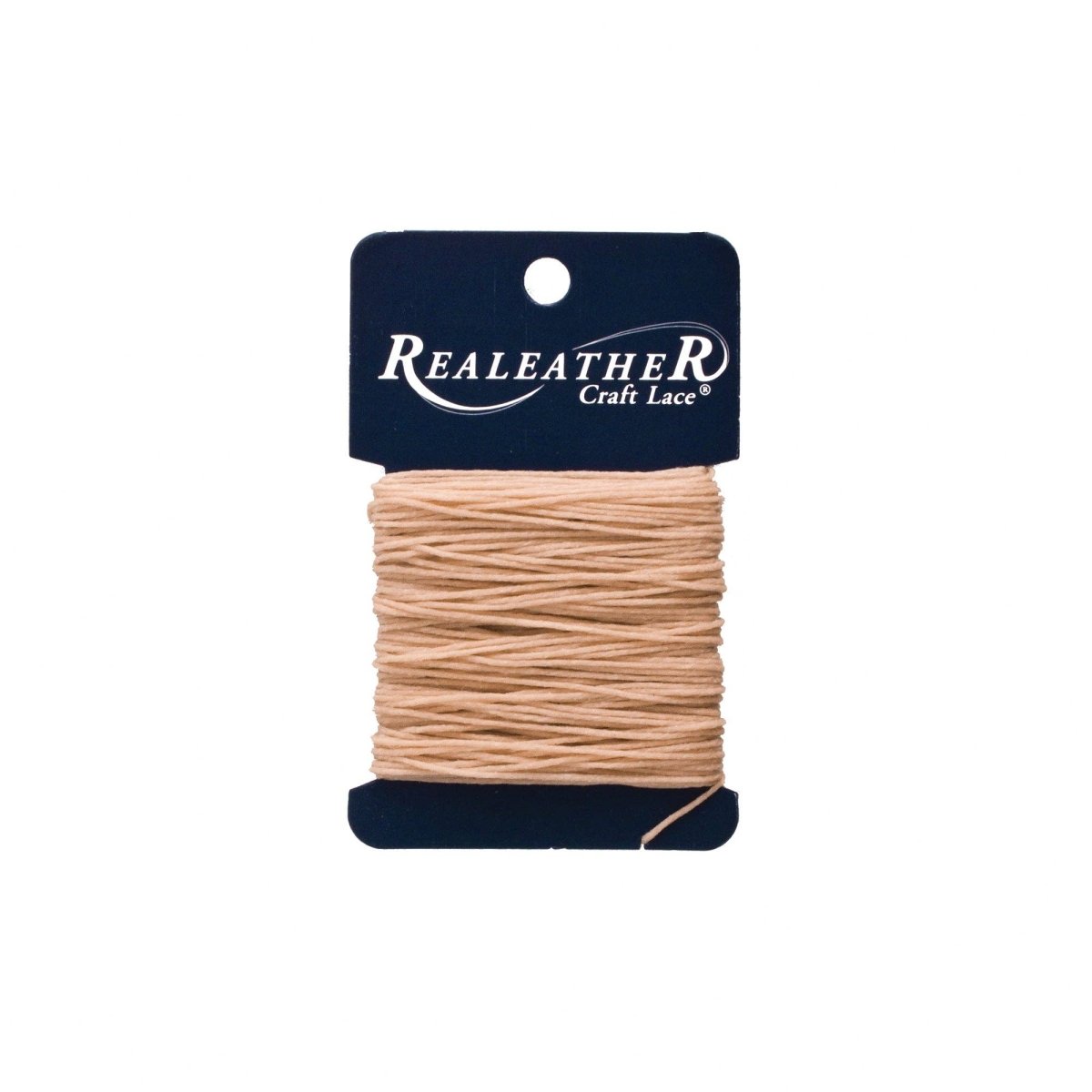 Realeather - Waxed Thread, 25 yds - Tan - The Merri Artist - merriartist.com
