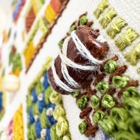 Rosanna Diggs Embroidery - August in the Garden - Advanced Embroidery Kit - The Merri Artist - merriartist.com