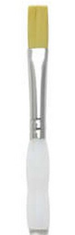 Royal Brush Soft - Grip Golden Taklon Brush, Stroke 1/4 - The Merri Artist - merriartist.com