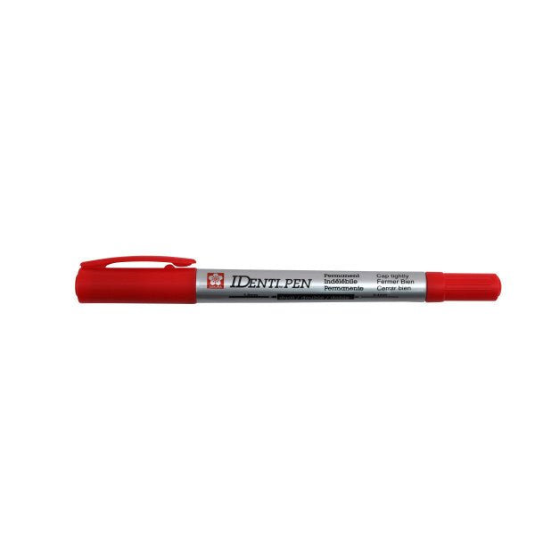 Sakura IDenti - pen Marker - Red - The Merri Artist - merriartist.com