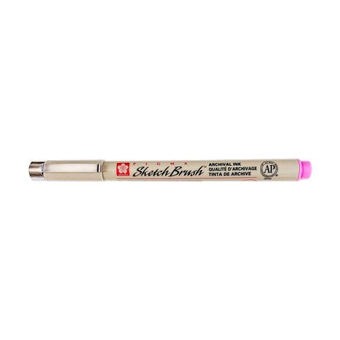 Sakura PIGMA Sketch Brush Pen - Rose - The Merri Artist - merriartist.com