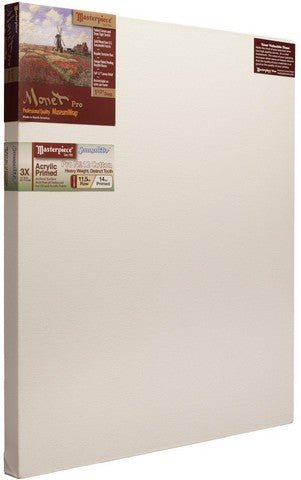 Sale! Masterpiece Monet Pro 1 - 1/2 inch Deep Profile - Sausalito 12 ounce Canvas 36x60 inch - The Merri Artist - merriartist.com