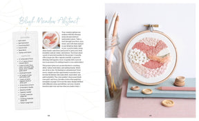 Schiffer Publishing - Cozy Stitches: 12 Calm & Creative Embroidery Projects - The Merri Artist - merriartist.com