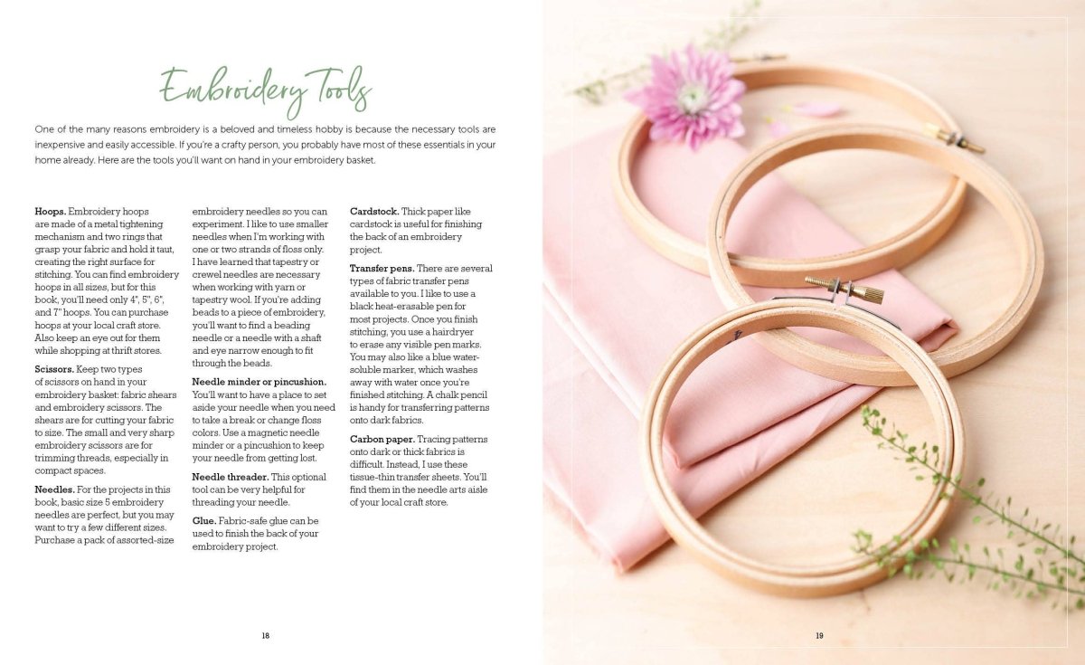 Schiffer Publishing - Cozy Stitches: 12 Calm & Creative Embroidery Projects - The Merri Artist - merriartist.com