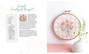 Schiffer Publishing - Cozy Stitches: 12 Calm & Creative Embroidery Projects - The Merri Artist - merriartist.com