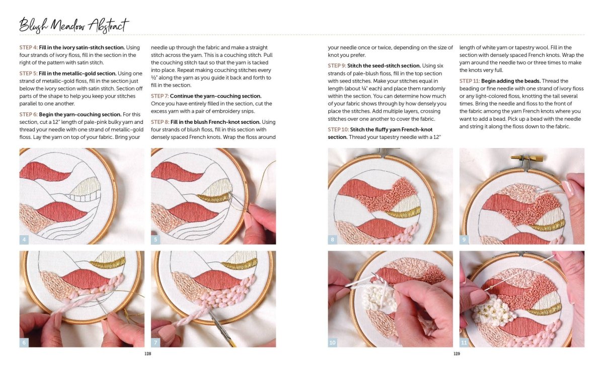 Schiffer Publishing - Cozy Stitches: 12 Calm & Creative Embroidery Projects - The Merri Artist - merriartist.com
