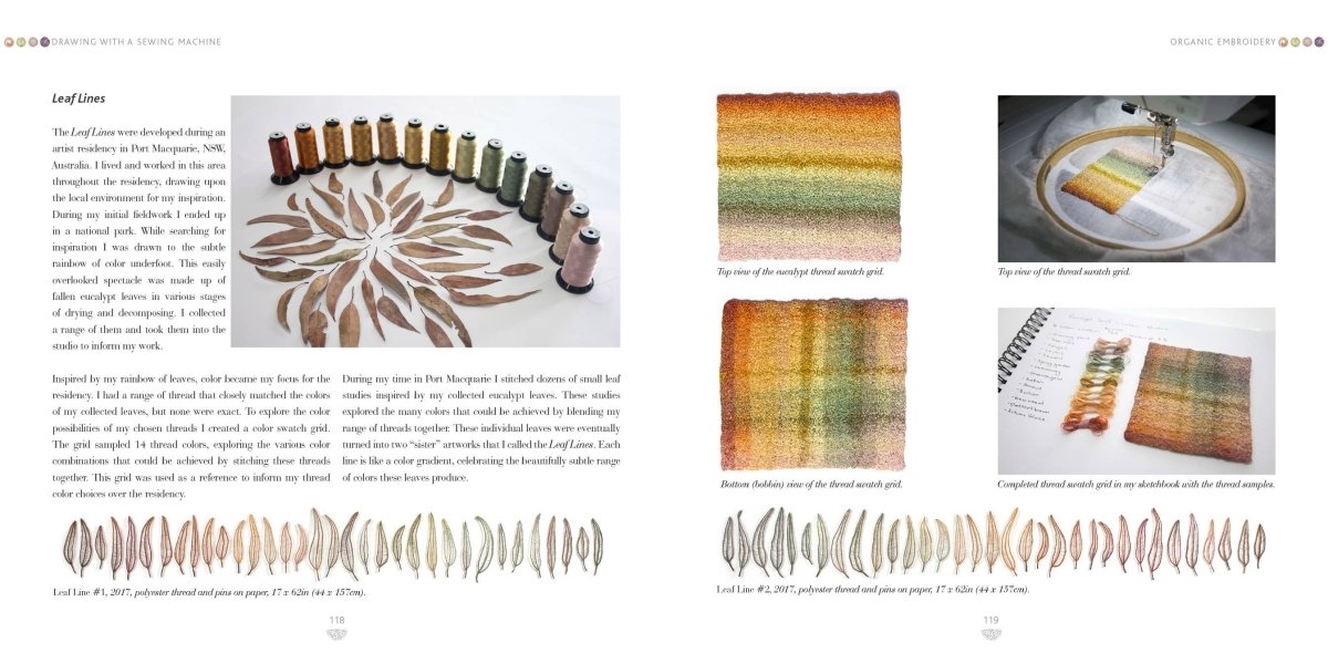 Schiffer Publishing - Organic Embroidery - The Merri Artist - merriartist.com
