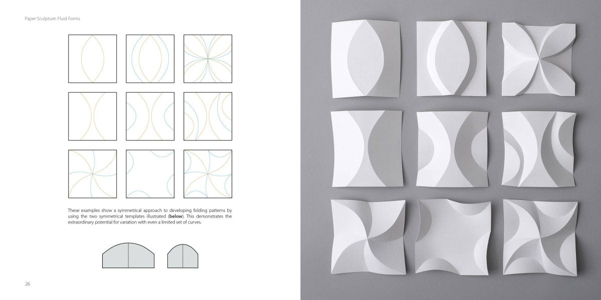 Schiffer Publishing - Paper Sculpture: Fluid Forms - The Merri Artist - merriartist.com