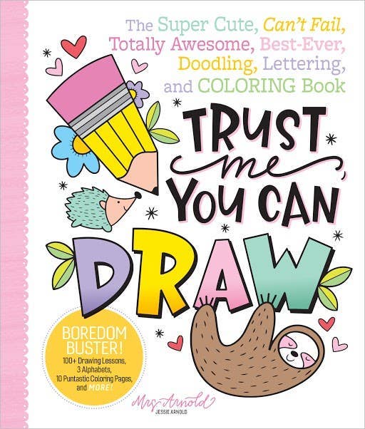 Schiffer Publishing - Trust Me, You Can Draw - The Merri Artist - merriartist.com