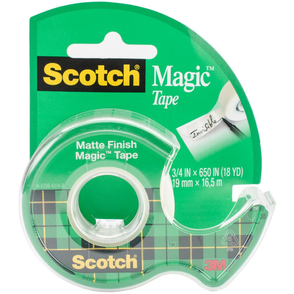 Scotch Magic Tape .75" X 650" - The Merri Artist - merriartist.com