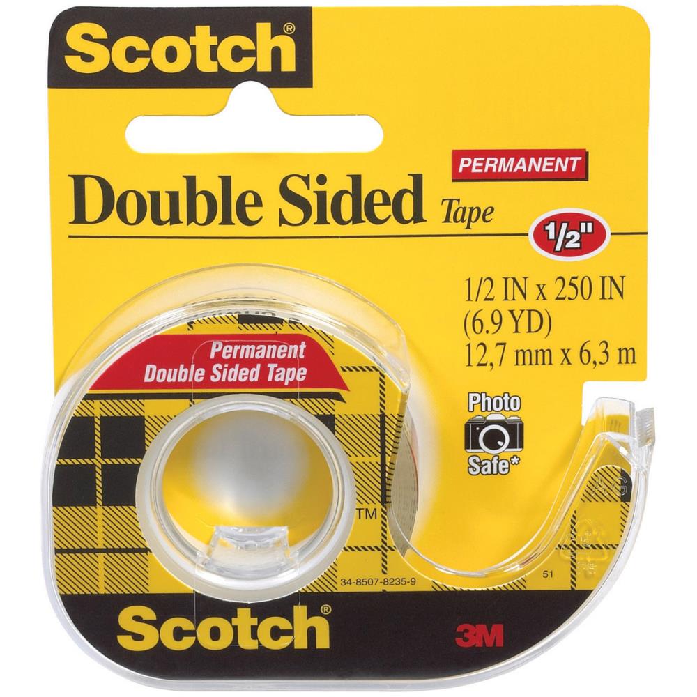 Scotch Permanent Double - Sided Tape 5" X 250" - The Merri Artist - merriartist.com