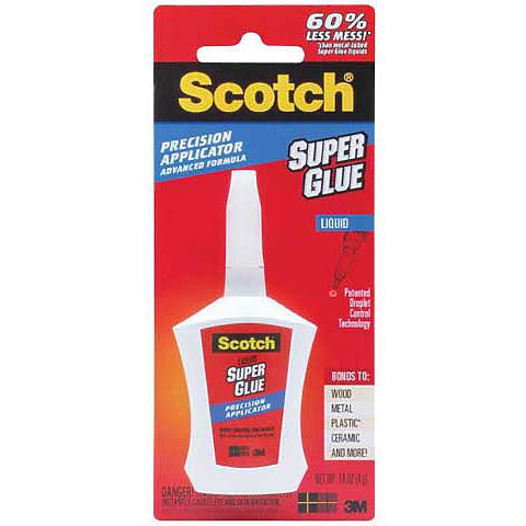 Scotch Super Glue Liquid in Precision Applicator (4 gram) - The Merri Artist - merriartist.com