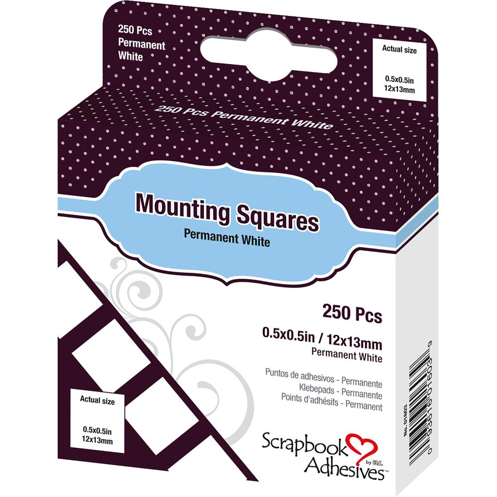 Scrapbook Adhesives Mounting Squares 0.5 X 0.5" - Pack of 250 - The Merri Artist - merriartist.com