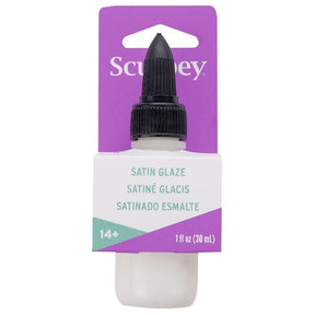 Sculpey Glaze 1oz - Satin - The Merri Artist - merriartist.com