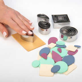 Sculpey Premo Graduated Cutter Set - 6 Cutters - Ovals - The Merri Artist - merriartist.com