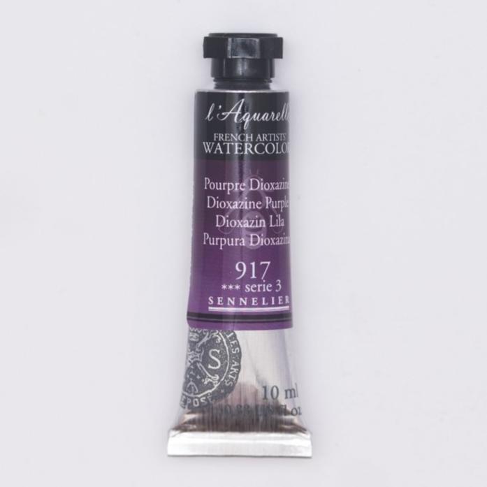 Sennelier French Artists Watercolor - 10ml Tube - Dioxazine Purple - The Merri Artist - merriartist.com