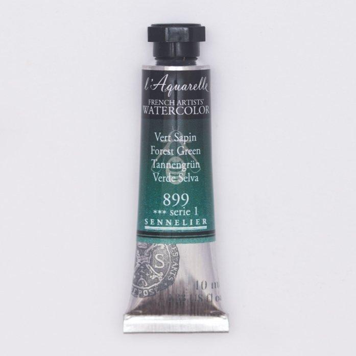 Sennelier French Artists Watercolor - 10ml Tube - Forest Green - The Merri Artist - merriartist.com