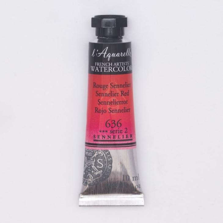 Sennelier French Artists Watercolor - 10ml Tube - Sennelier Red - The Merri Artist - merriartist.com