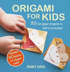 Simon & Schuster - Origami for Kids by Mari Ono - Paperback; 128 pages / English - The Merri Artist - merriartist.com