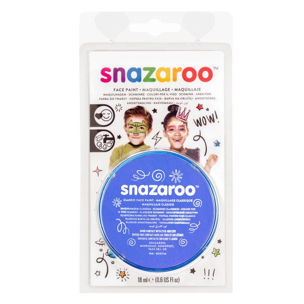 Snazaroo Face Paint 18 ml Sky Blue - The Merri Artist - merriartist.com