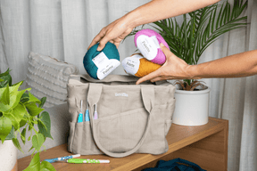 Soolla - Soolla Studio Artist Bag, Blueberry Bliss, Pottery Tool Bag - The Merri Artist - merriartist.com