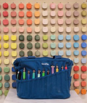 Soolla - Soolla Studio Artist Bag, Blueberry Bliss, Pottery Tool Bag - The Merri Artist - merriartist.com