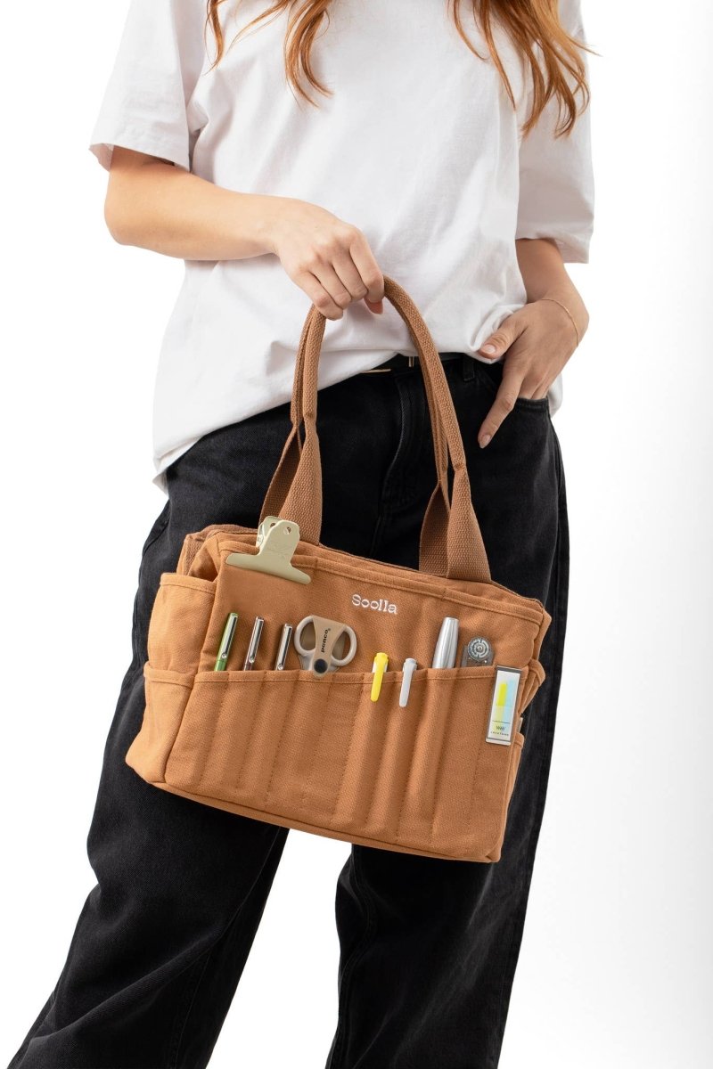 Soolla - Soolla Studio Artist Bag, Blueberry Bliss, Pottery Tool Bag - The Merri Artist - merriartist.com