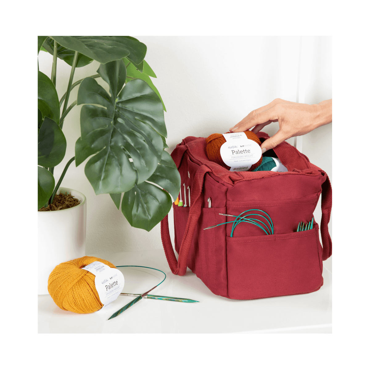 Soolla - Soolla Studio Bag, Cinnamon, Pottery Tool Bag - Cinnamon - The Merri Artist - merriartist.com