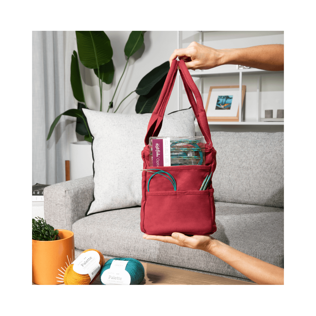 Soolla - Soolla Studio Bag, Cinnamon, Pottery Tool Bag - Cinnamon - The Merri Artist - merriartist.com