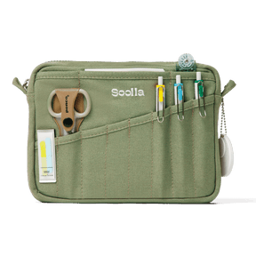 Soolla - Soolla® Studio Pouch, 80's Windbreaker (Stationery Pouch) - The Merri Artist - merriartist.com