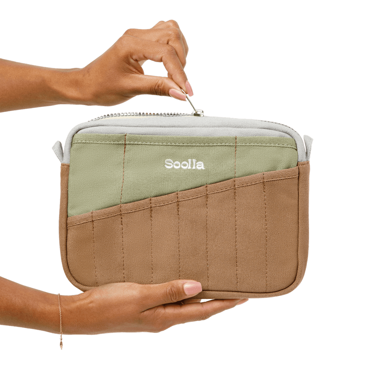 Soolla - Soolla® Studio Pouch, Deep Forest Green (Stationery Pouch) - The Merri Artist - merriartist.com