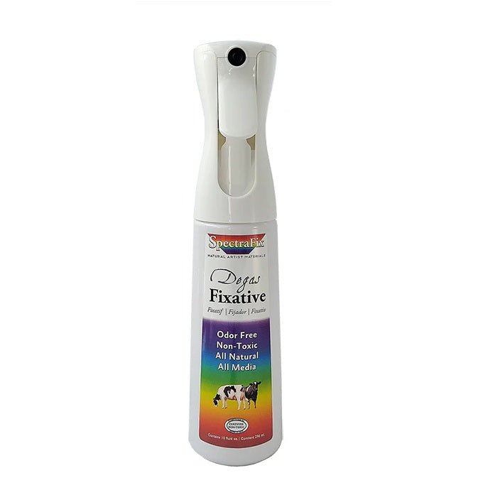 SpectraFix Degas Fixative - 10 fl oz Refillable Aerosol Sprayer - The Merri Artist - merriartist.com