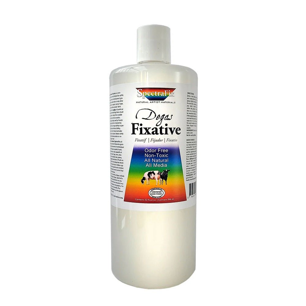 SpectraFix Degas Fixative - 16 fl oz Refill Bottle (no sprayer) - The Merri Artist - merriartist.com