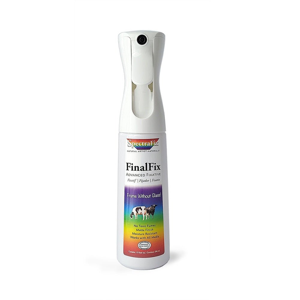 SpectraFix Finalfix Advanced Fixative - 10 fl oz Refillable Aerosol Spray - The Merri Artist - merriartist.com
